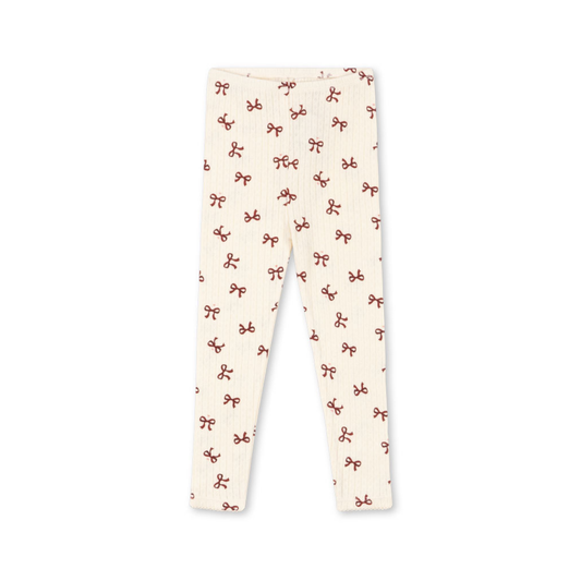 MINNIE PANTS - Bow rouge