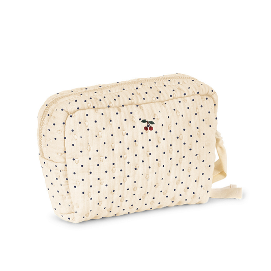 SEERSUCKER SMALL TOILETRY BAG