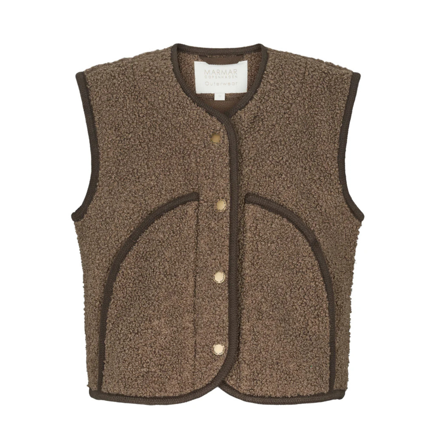 Jolly Waistcoat, Teddy Vest - Terre