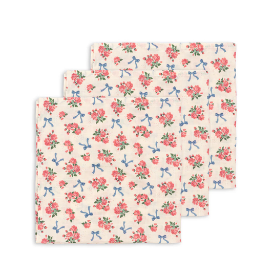 3 PACK MUSLIN CLOTH - Bella Rosita