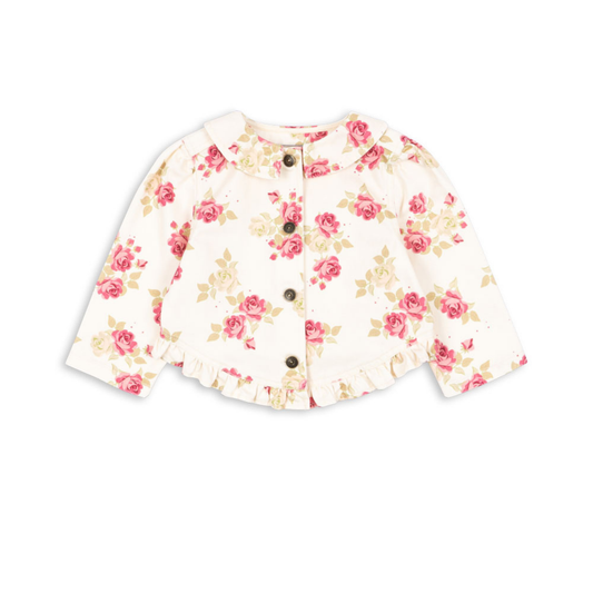 MAGOT FRILL JACKET GOTS