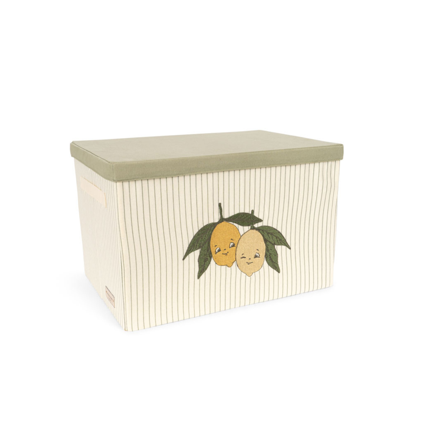 STORAGE BASKET LARGE - LEMON