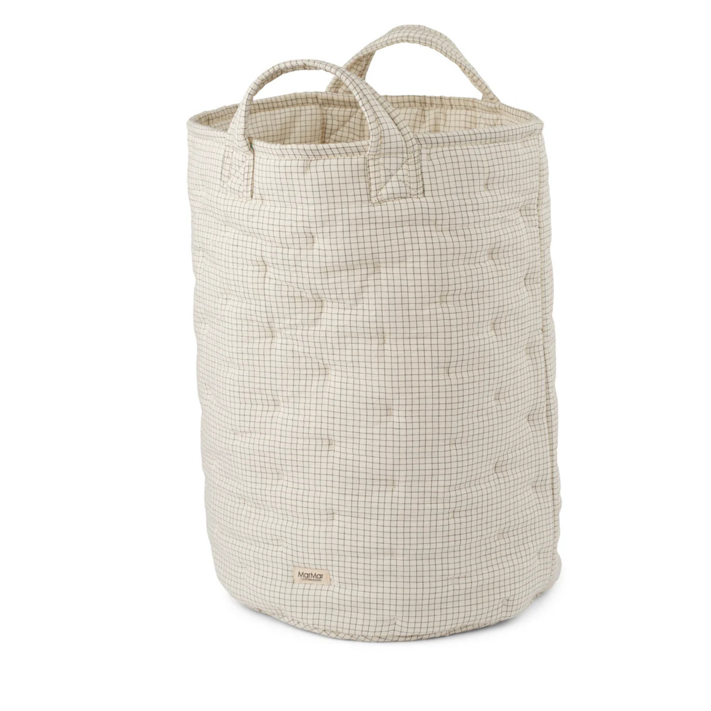 Floor Storage Bag, Basket - Deep Lake Check