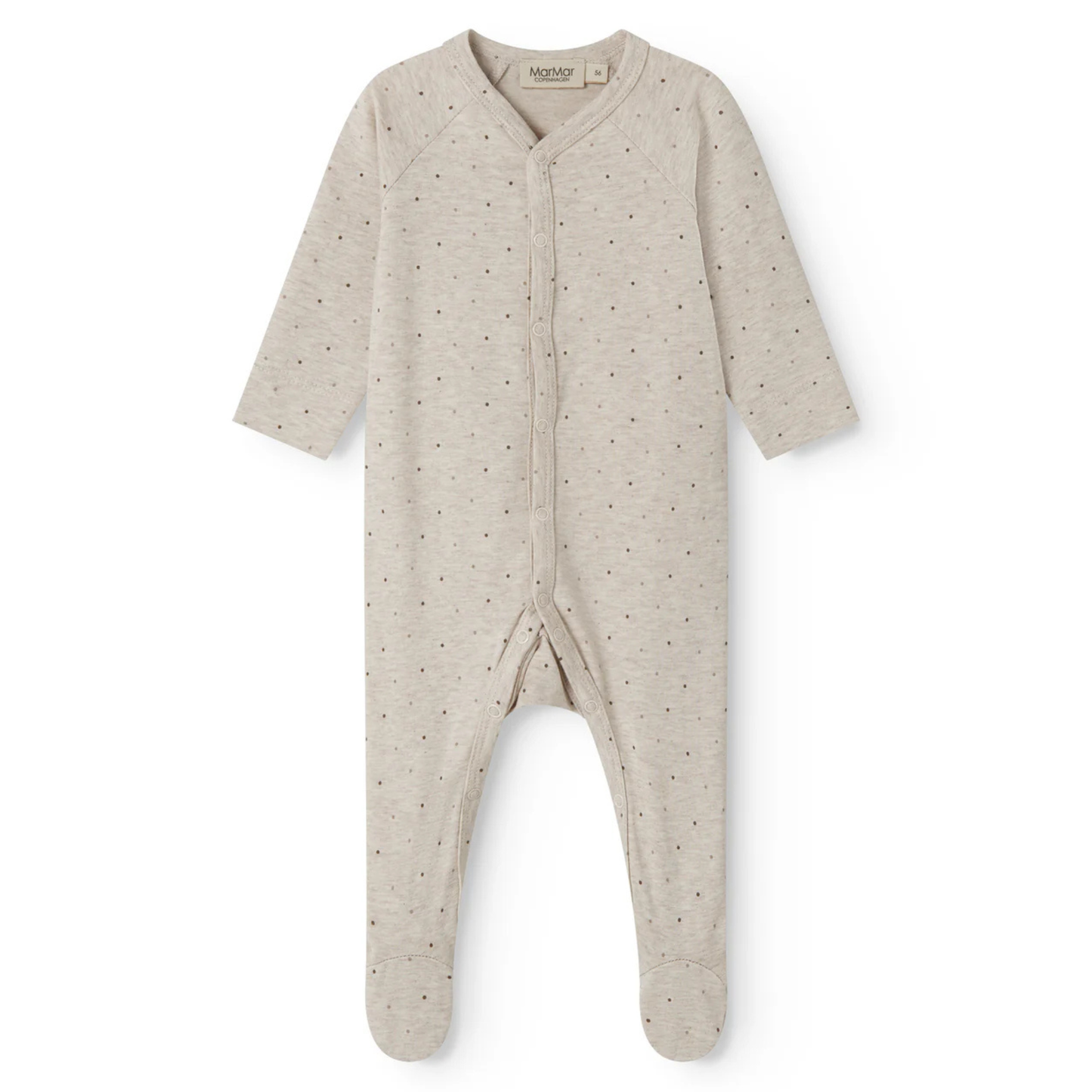 Renas - Romper, Beige Mel Dot