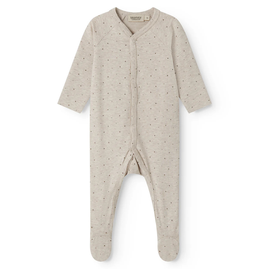 Renas - Romper, Beige Mel Dot