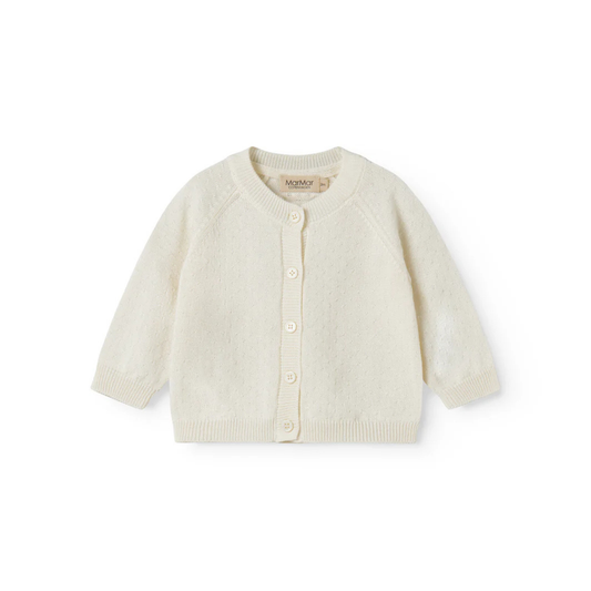 Taki - Knit Cardigan, Gentle White
