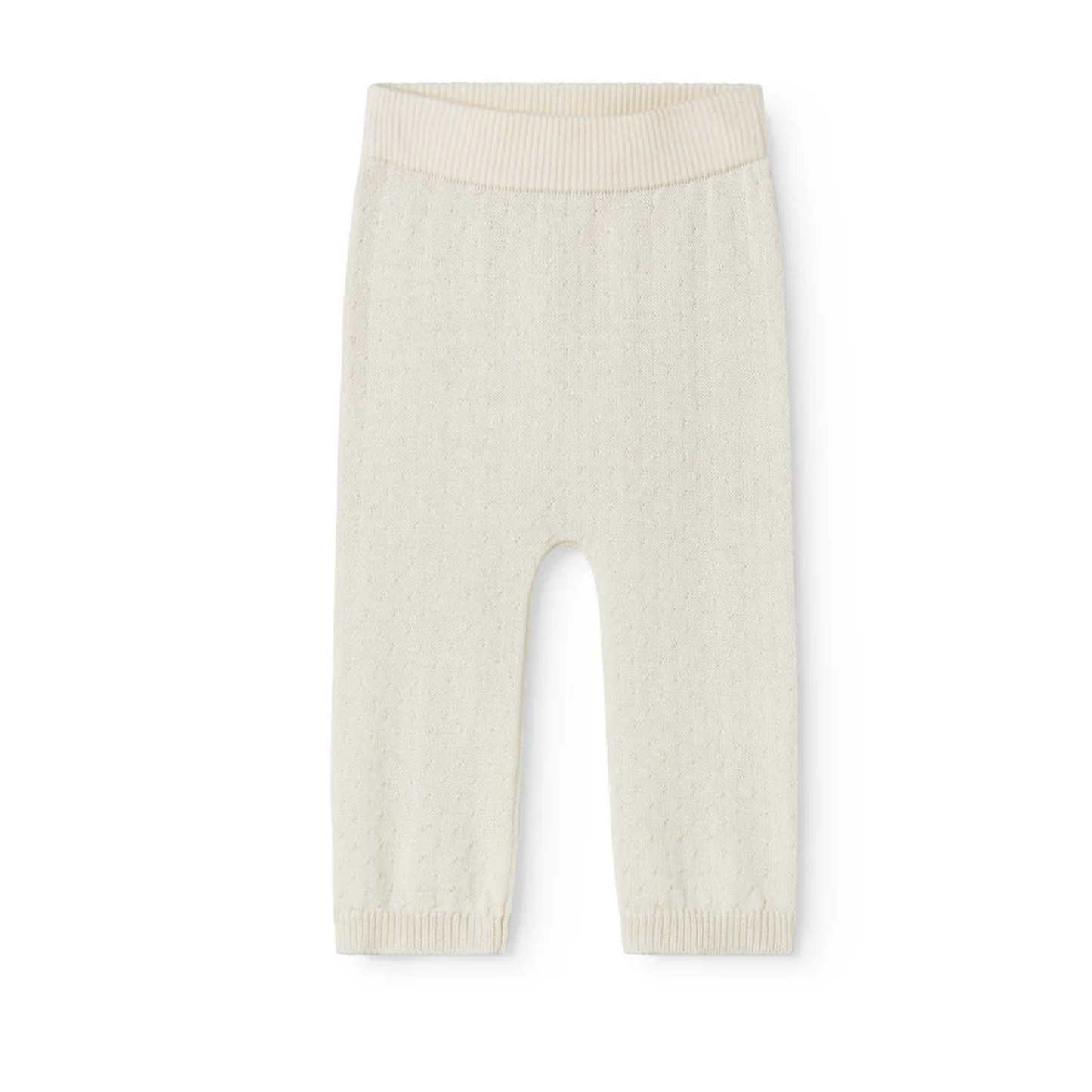 Pira - Knit trousers, Gentle White