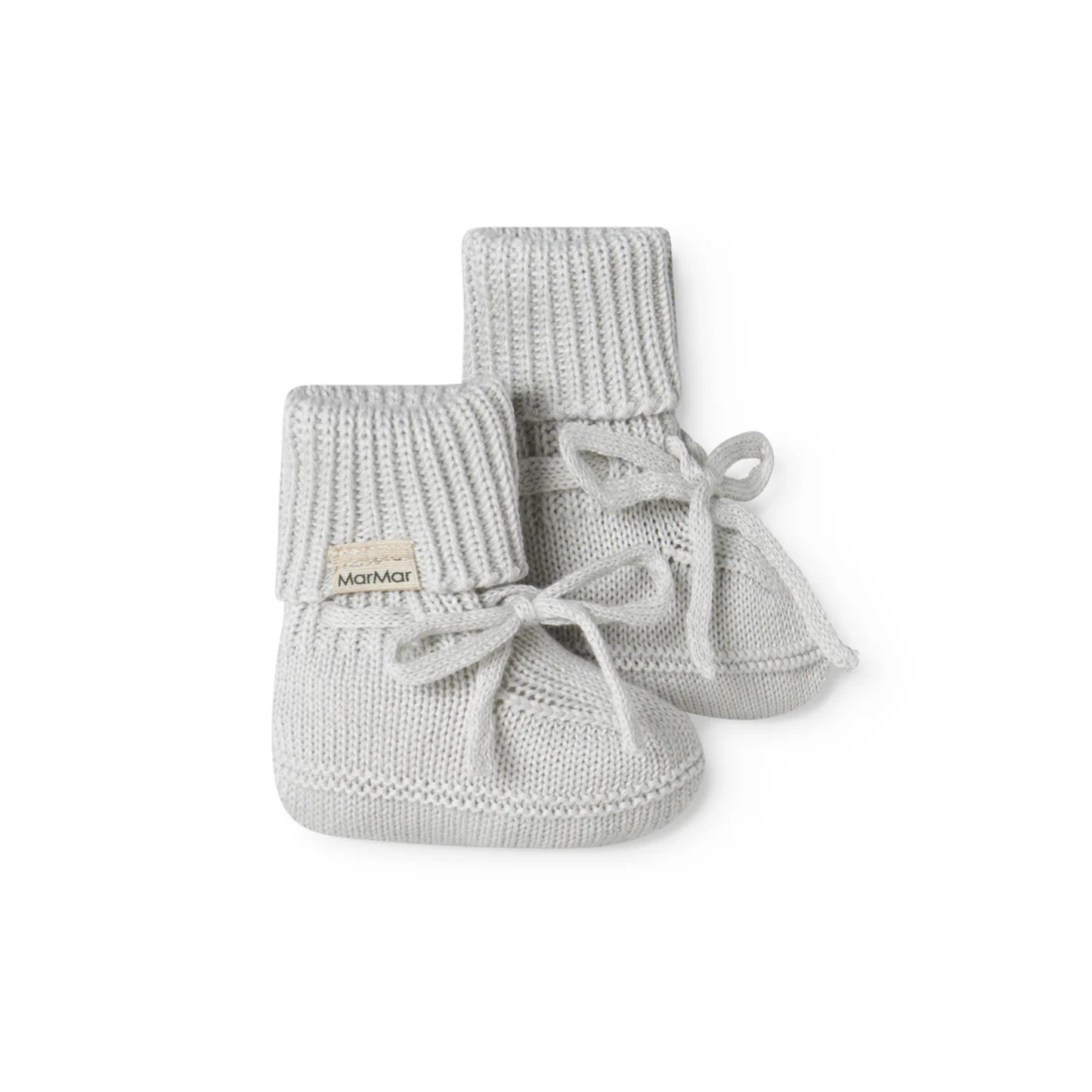 Abootie - Knit booties, Morning Dew
