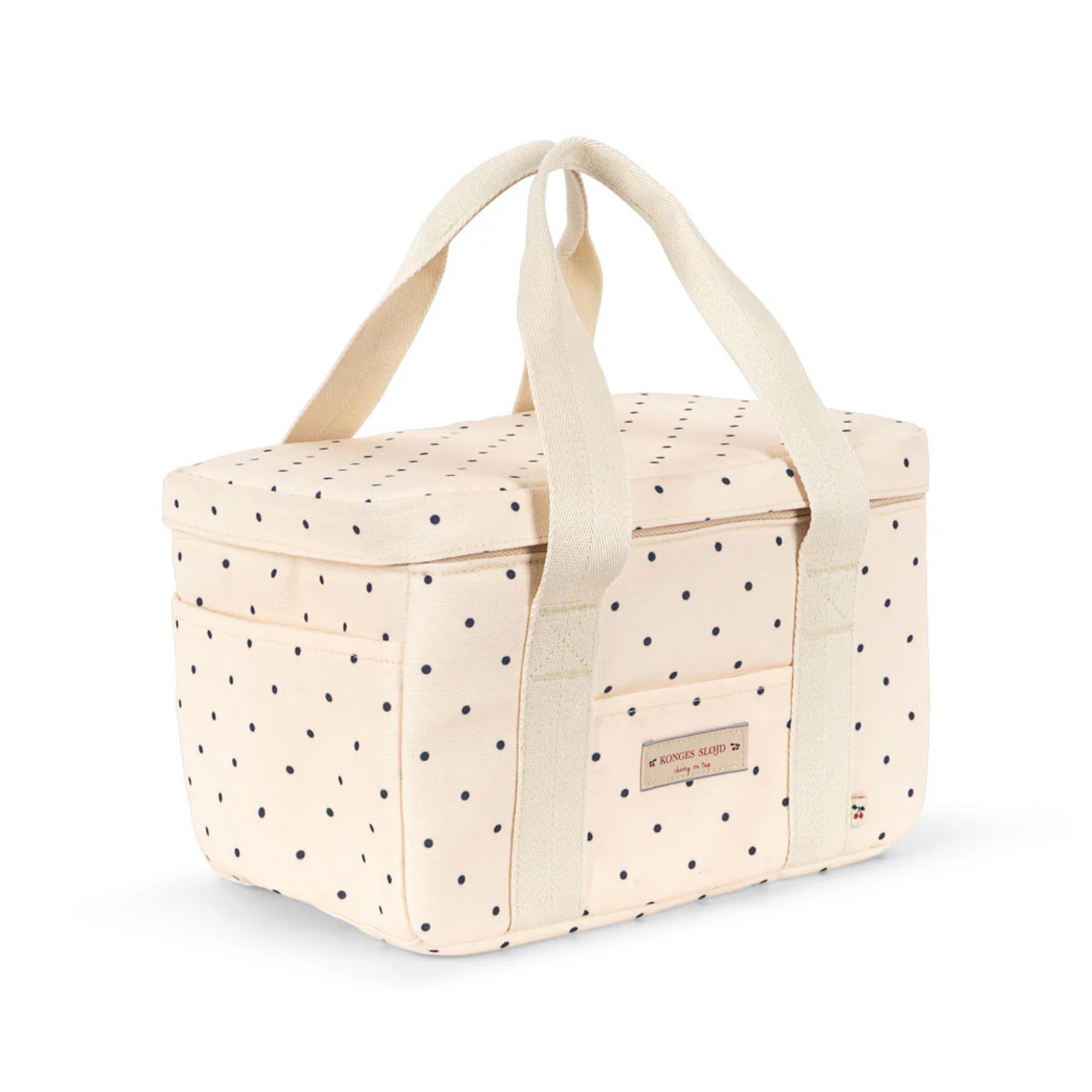 CARL COOLER BAG - Navy  Dot