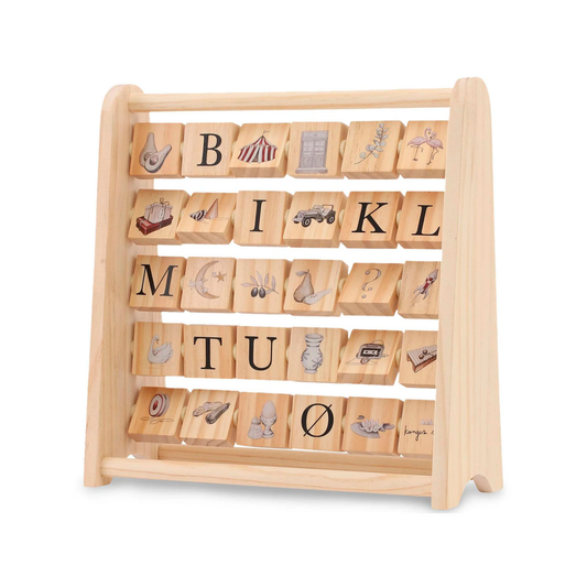 ABC WOODEN BLOCK FRAME