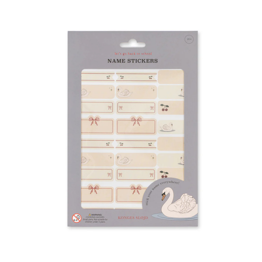NAME STICKERS - Swan