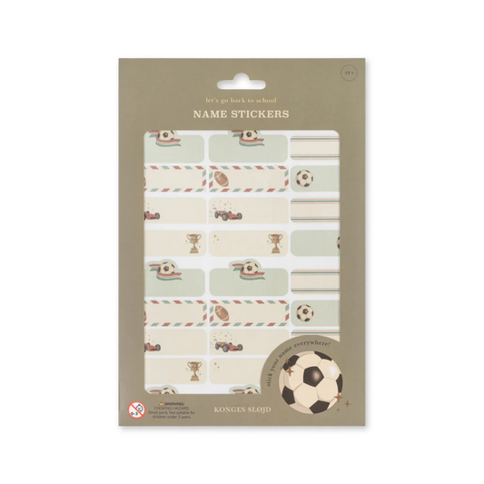 NAME STICKERS - Kick it!