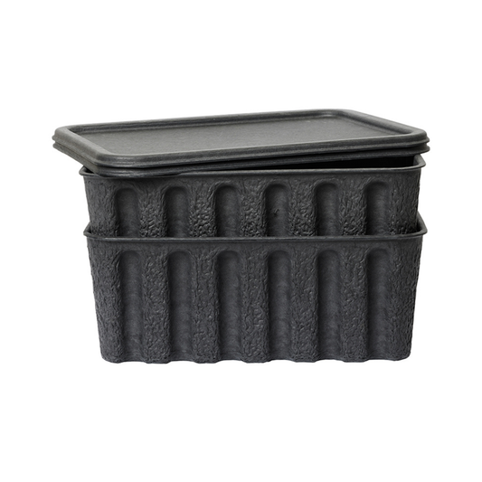 Paper Pulp Box - Large - Charcoal