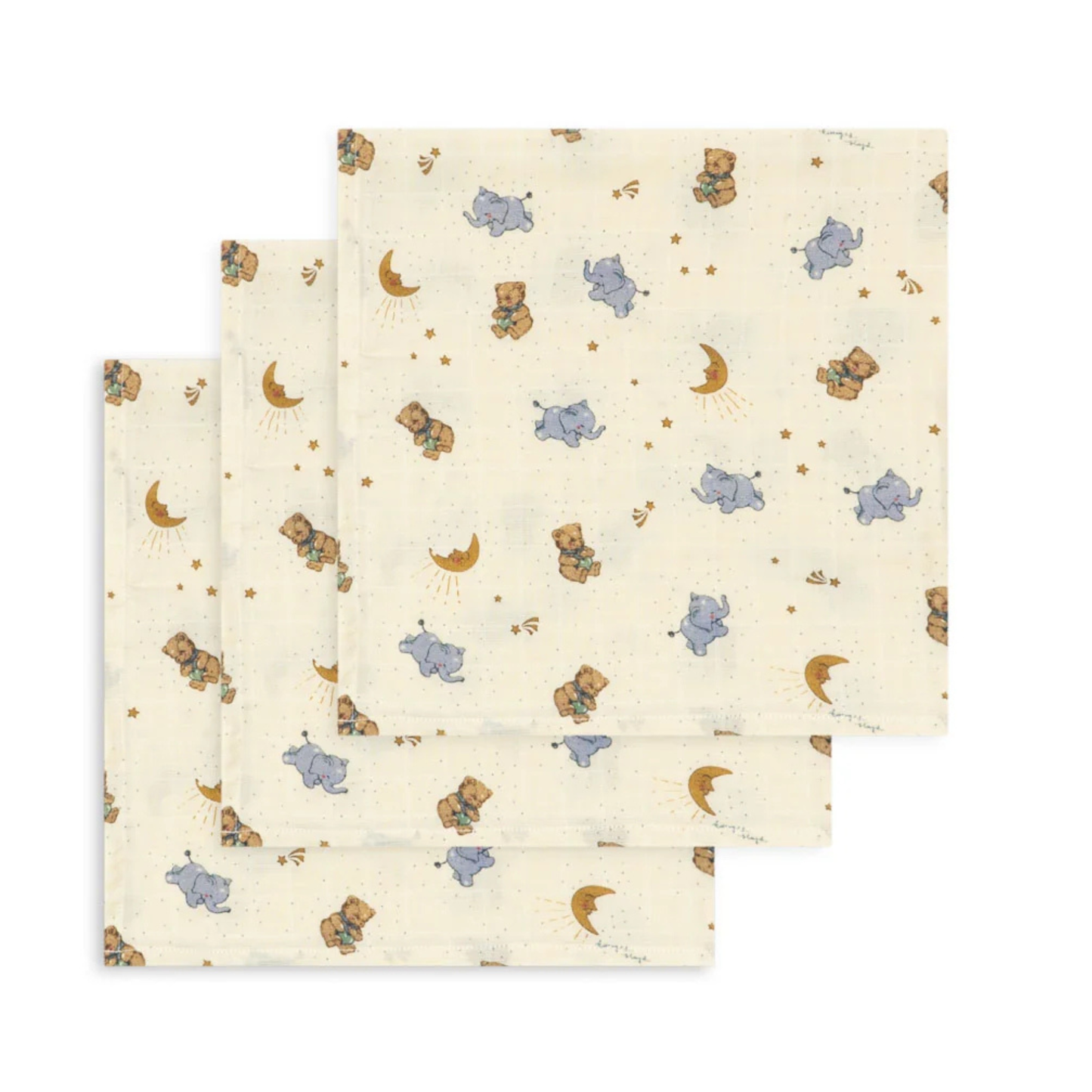 2 PACK MUSLIN CLOTH - Cucciolo