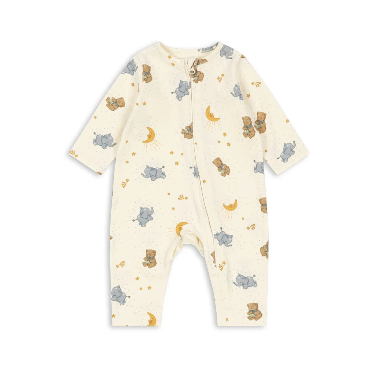 BASIC ZIP ONESIE - Cucciolo