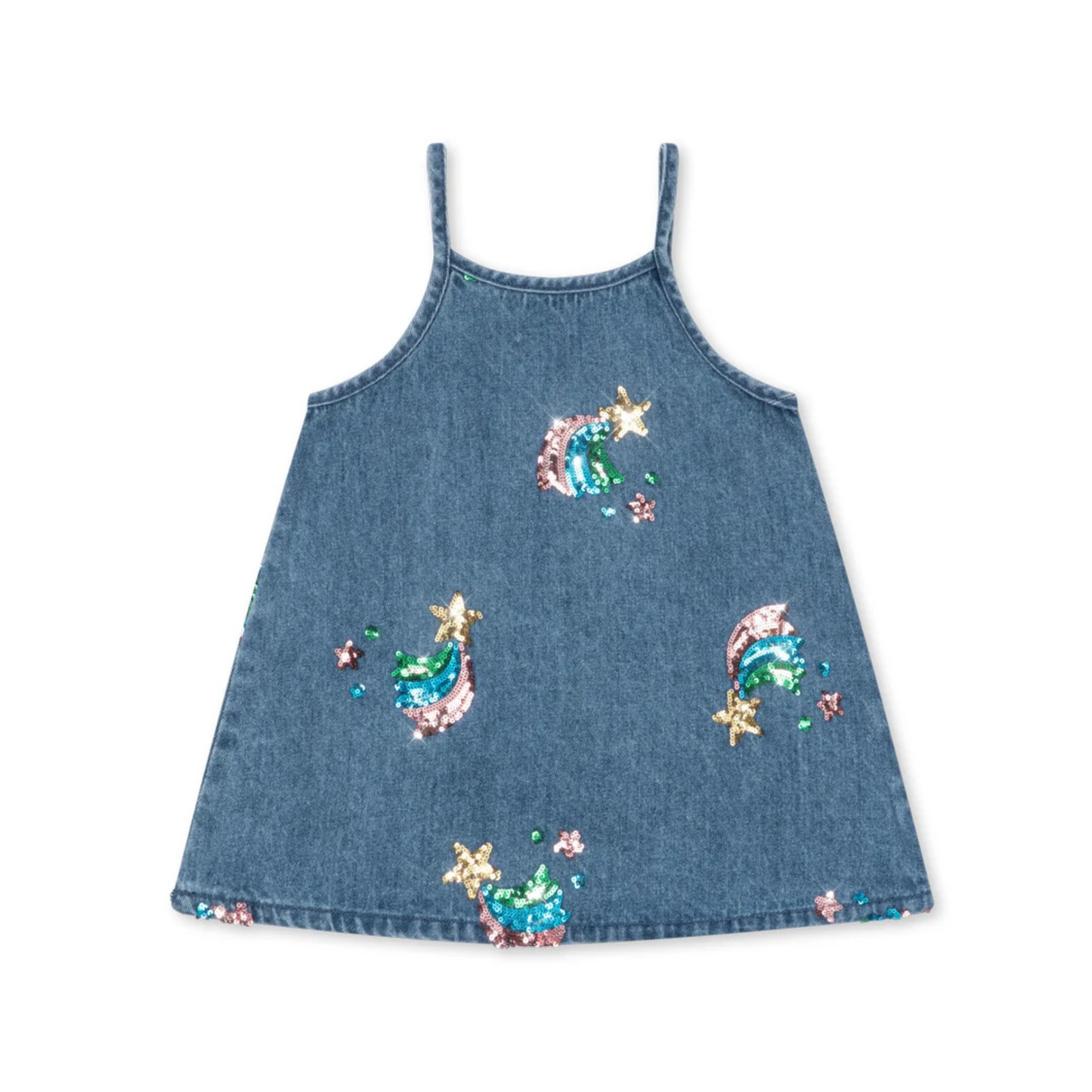 MAGOT SEQUIN STRAP DRESS - Rainbow Star
