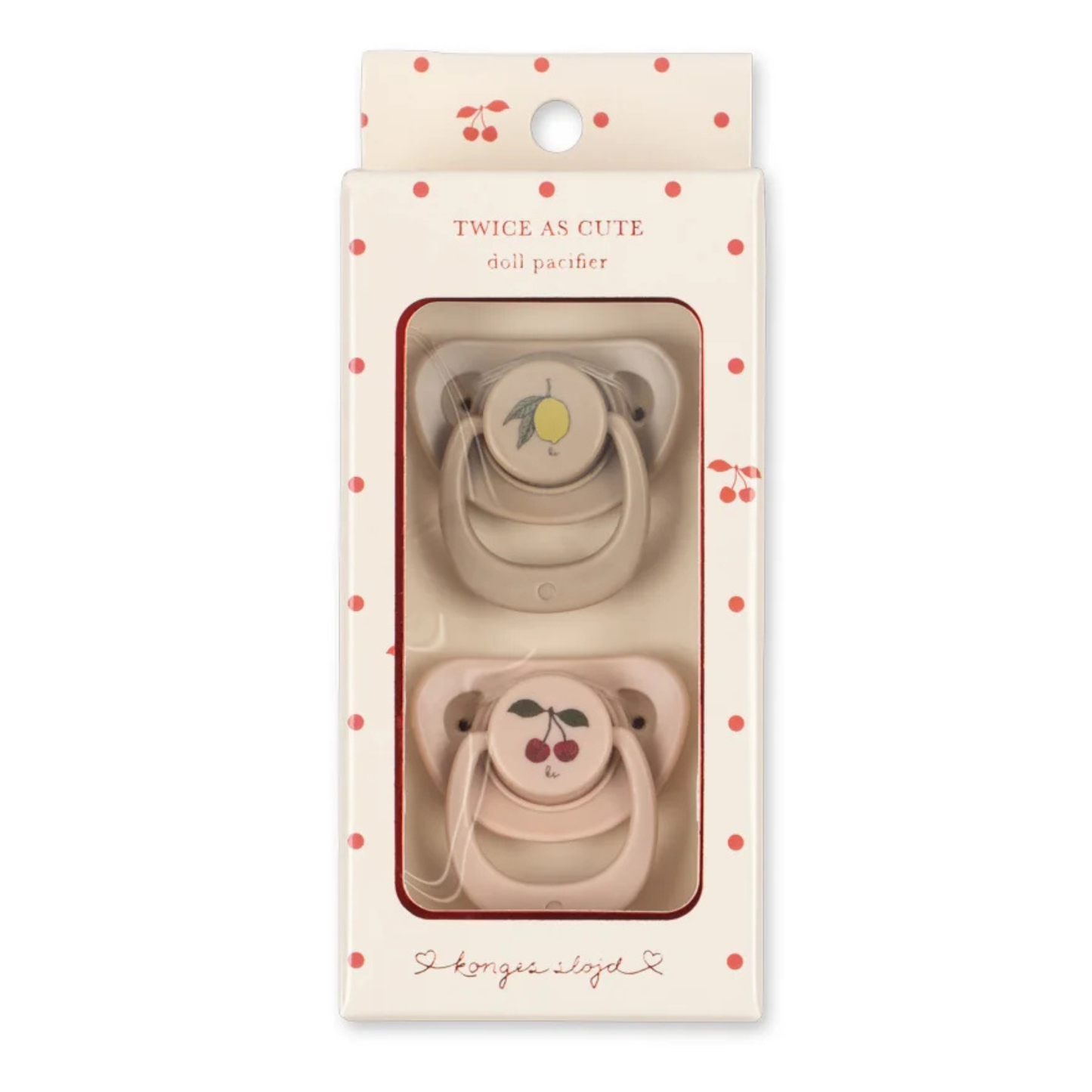 2 PACK DOLL PACIFIER