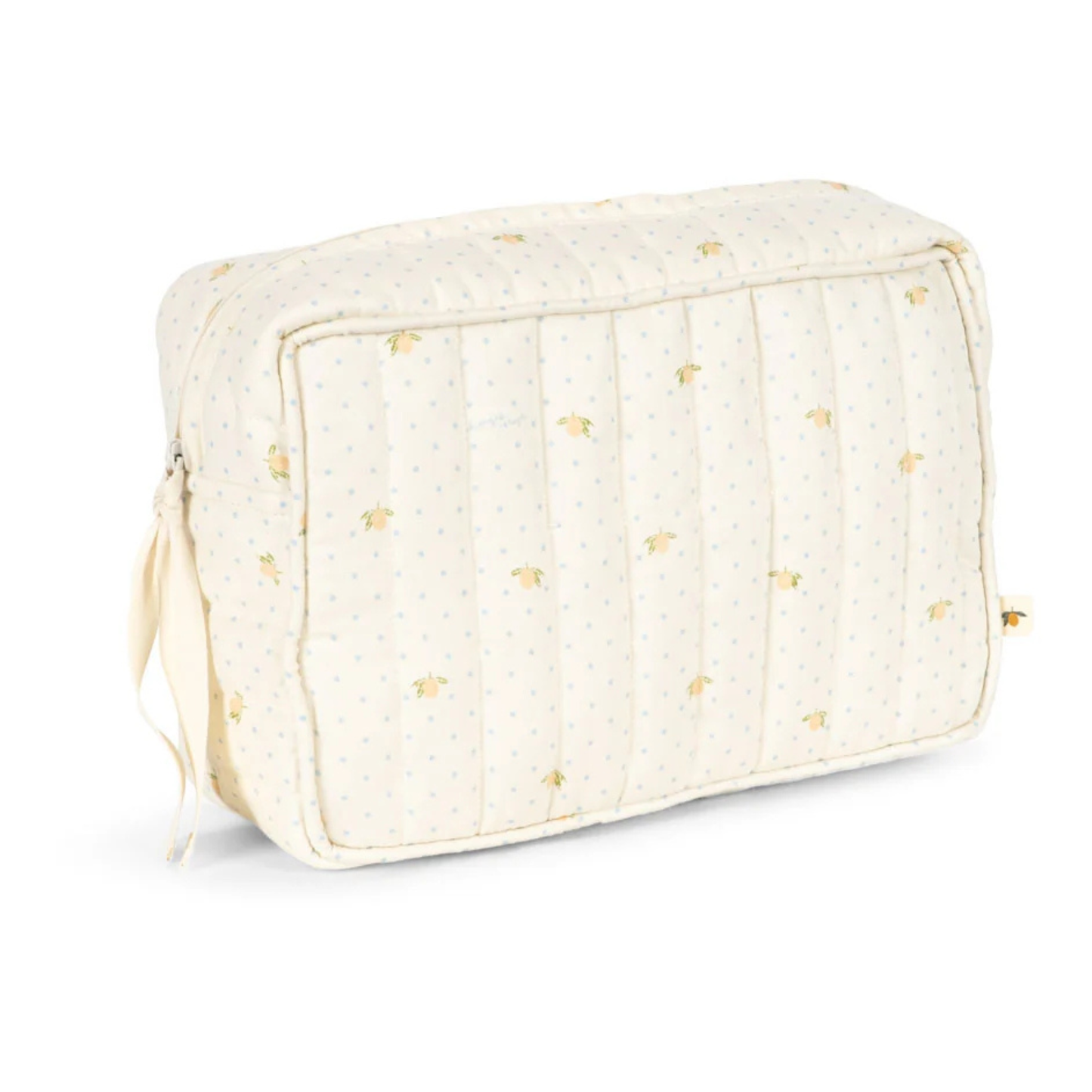 BIG TOILETRY BAG - Lemon Dot