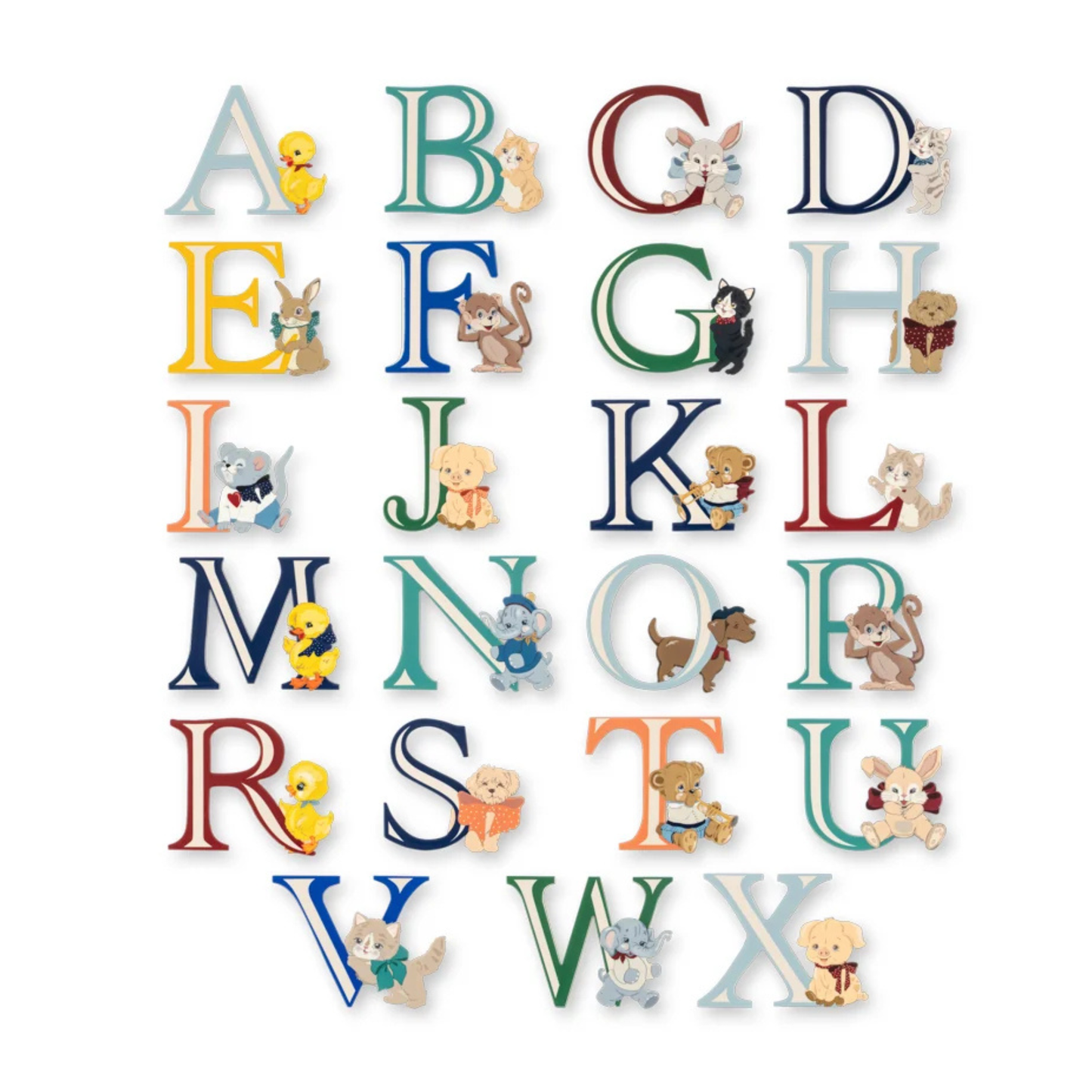 ABC DOOR LETTERS