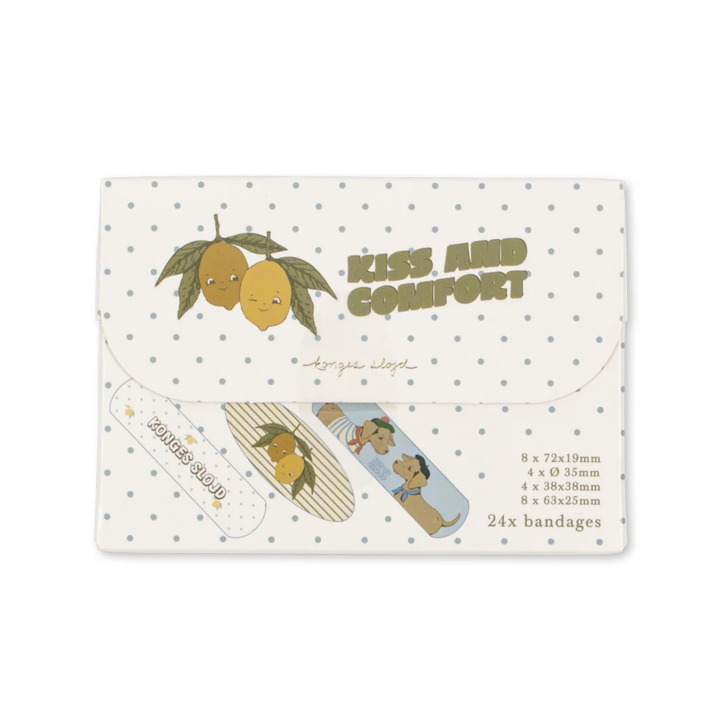 KISS AND COMFORT BANDAGES - Lemon