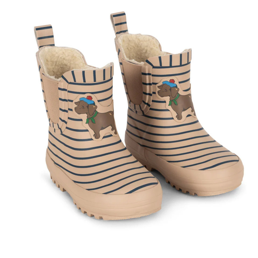 ROI PRINTED RAINBOOTS - Stripe La Mer