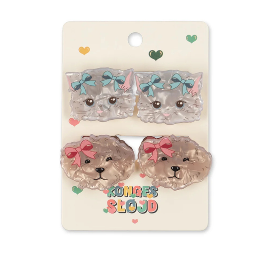 4 PACK SMALL HAIR CLAW