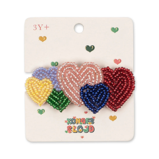 COEUR BEADED HAIR CLIP