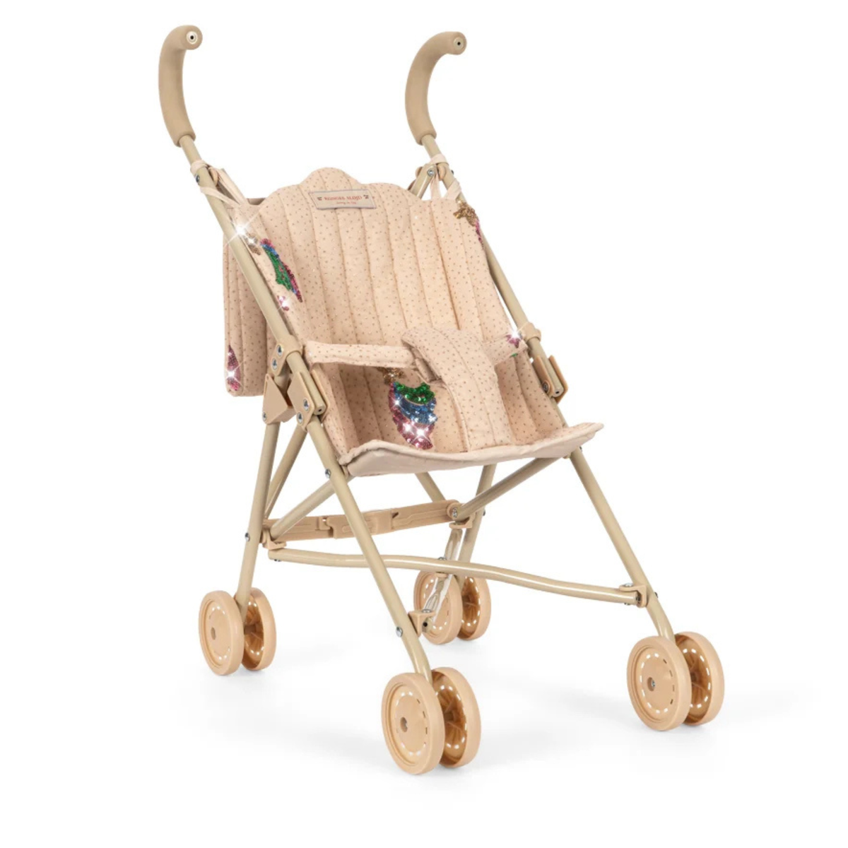 TULLE DOLL STROLLER - Rainbow Star