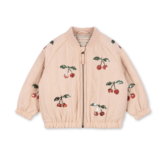 JUNO SEQUIN BOMBER JACKET