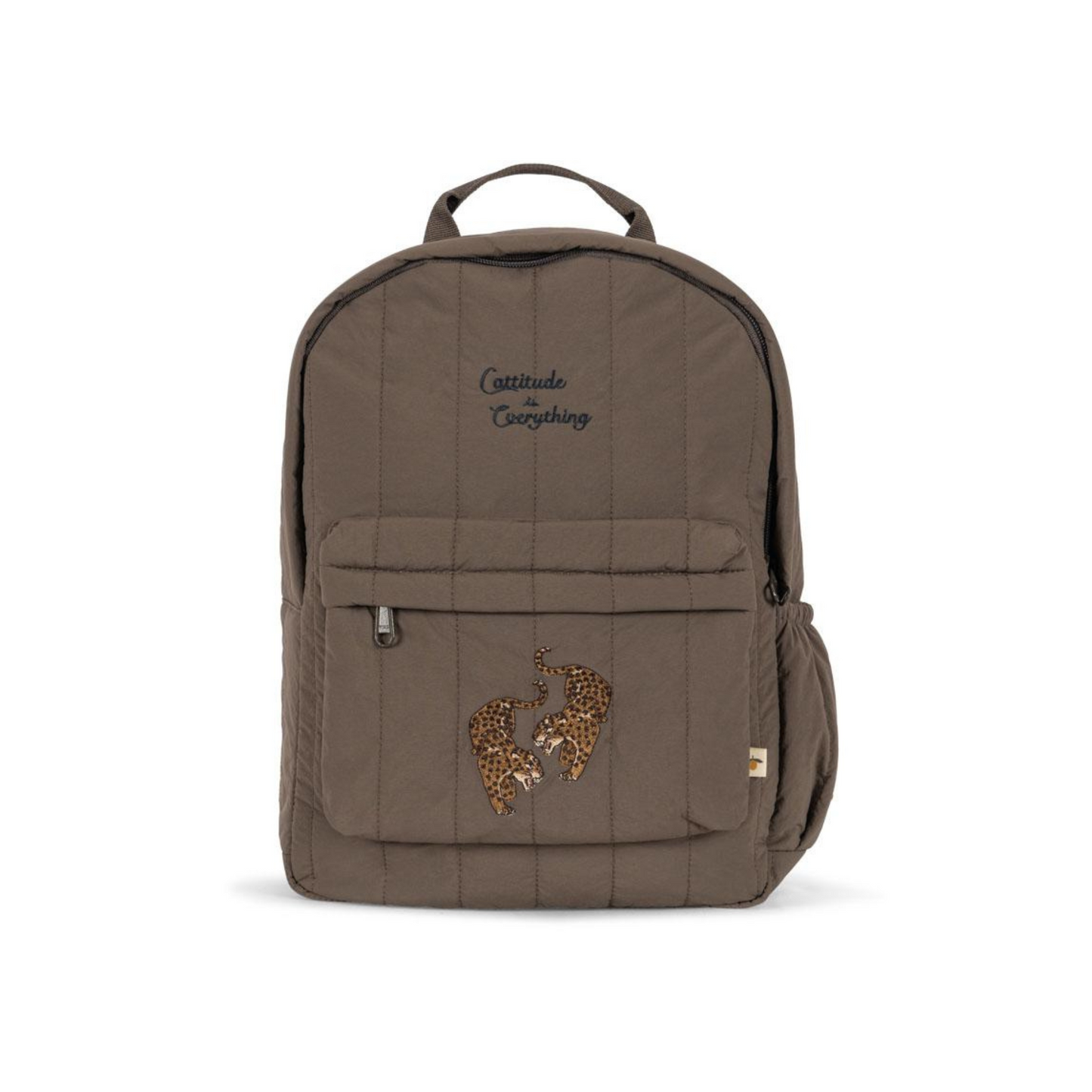 JUNO QUILTED BACKPACK MIDI - Walnut - PRE-ORDER