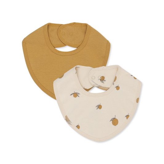 2 PACK BIBS - Lemon