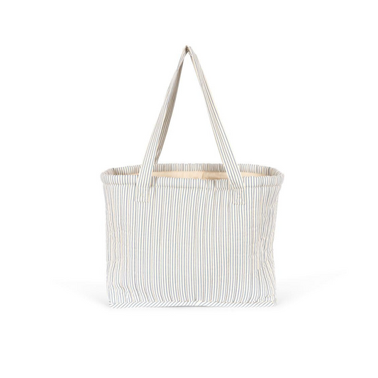MOLLY QUILTED BAG - STRIPE BLUIE