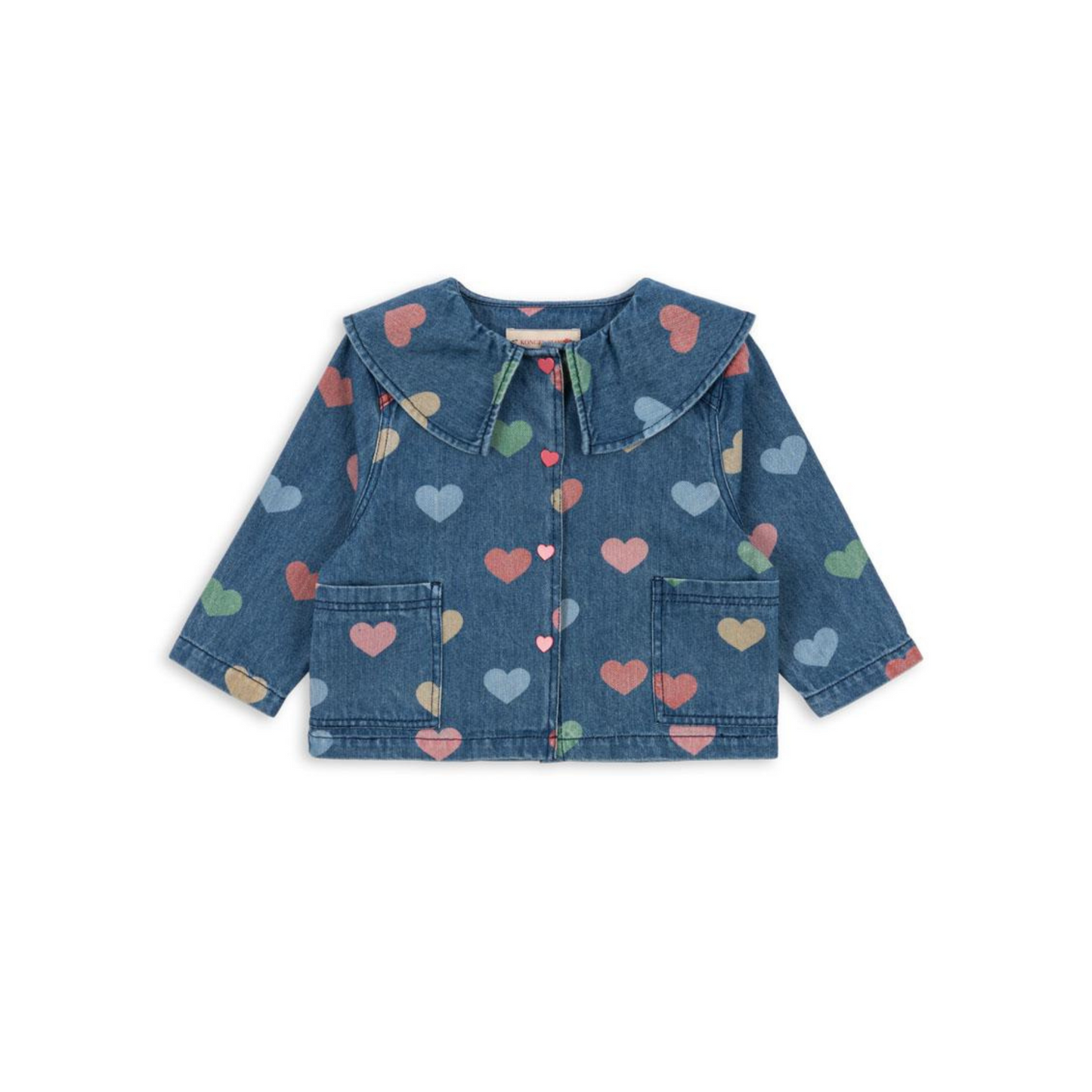 MAGOT DENIM SHIRT GOTS BON COEUR COLORE