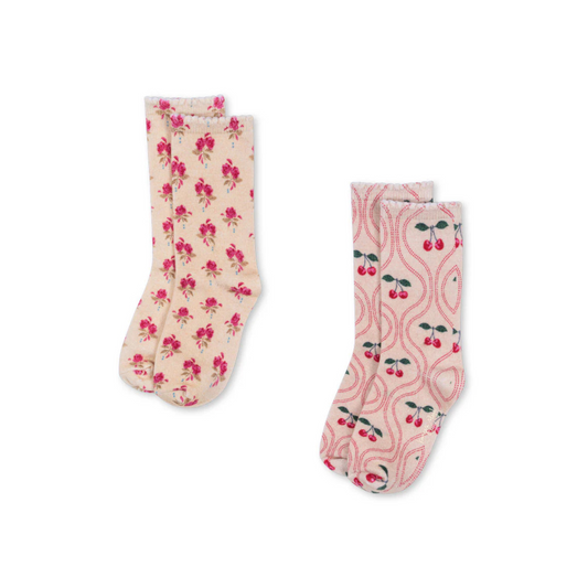 2 PACK PRINTES SOCKS