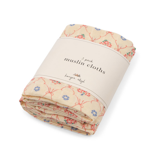 3 PACK MUSLIN CLOTH GOTS