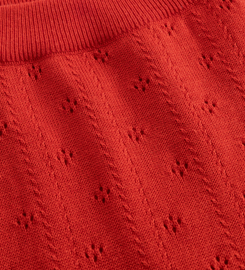 Pira - Knitted trousers, Poppy