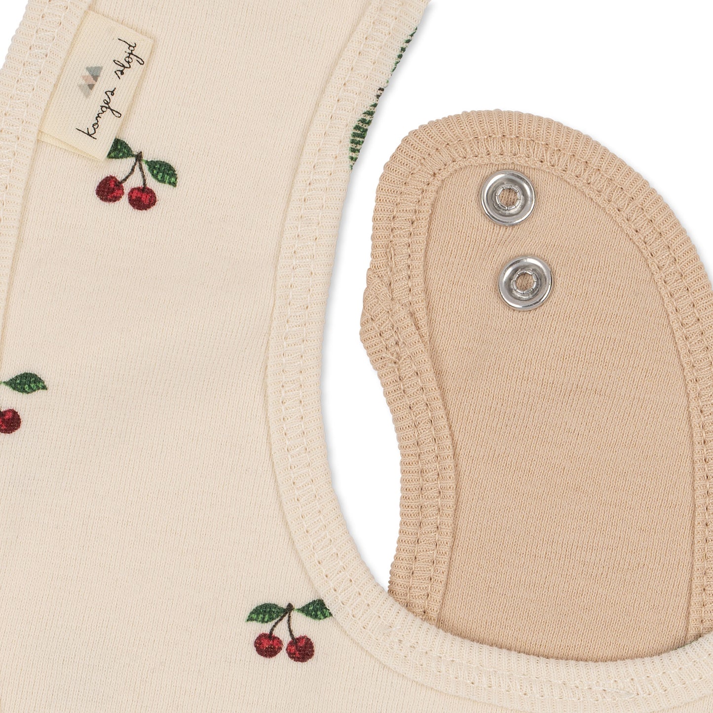 2 PACK BIBS - Cherry