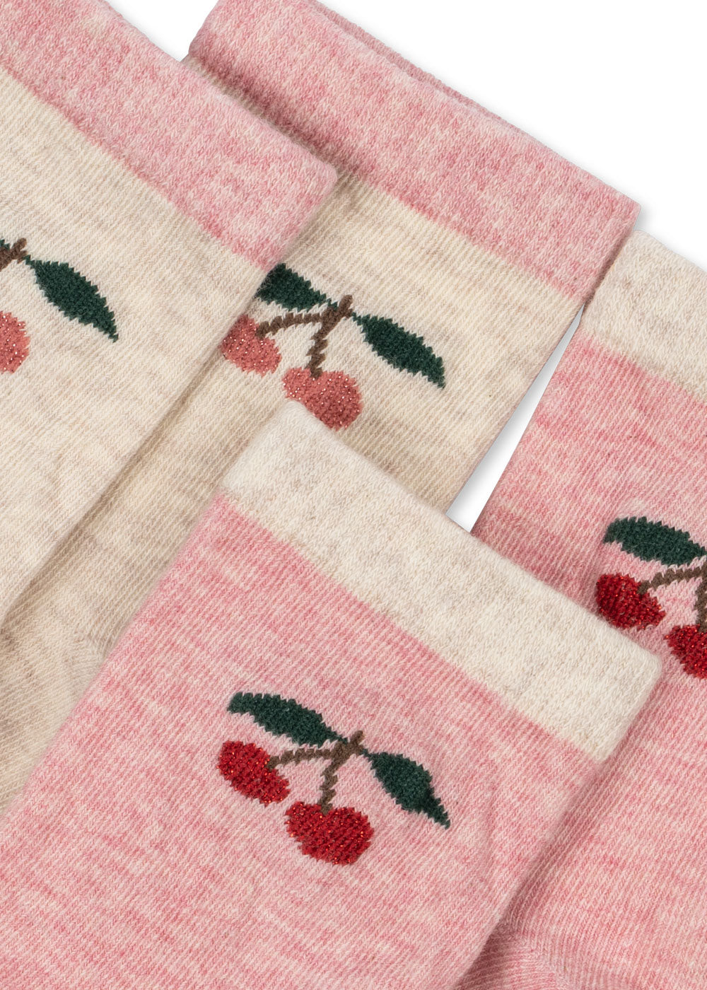 2 PACK CHERRY SOCKS