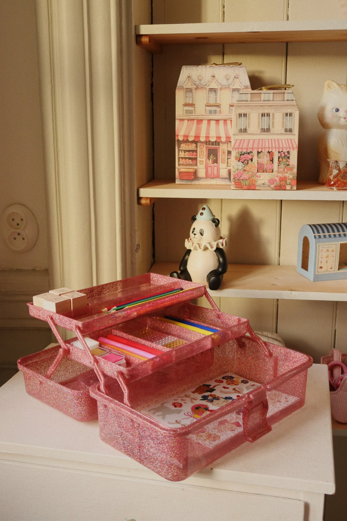 CREATIVE ART CADDY - Glitter Rose