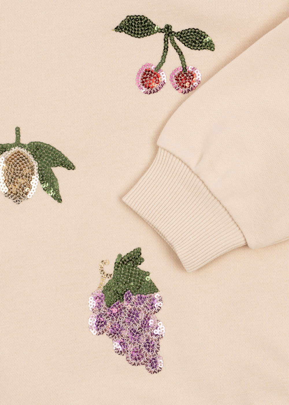 LOU SEQUIN SWEAT SHIRT