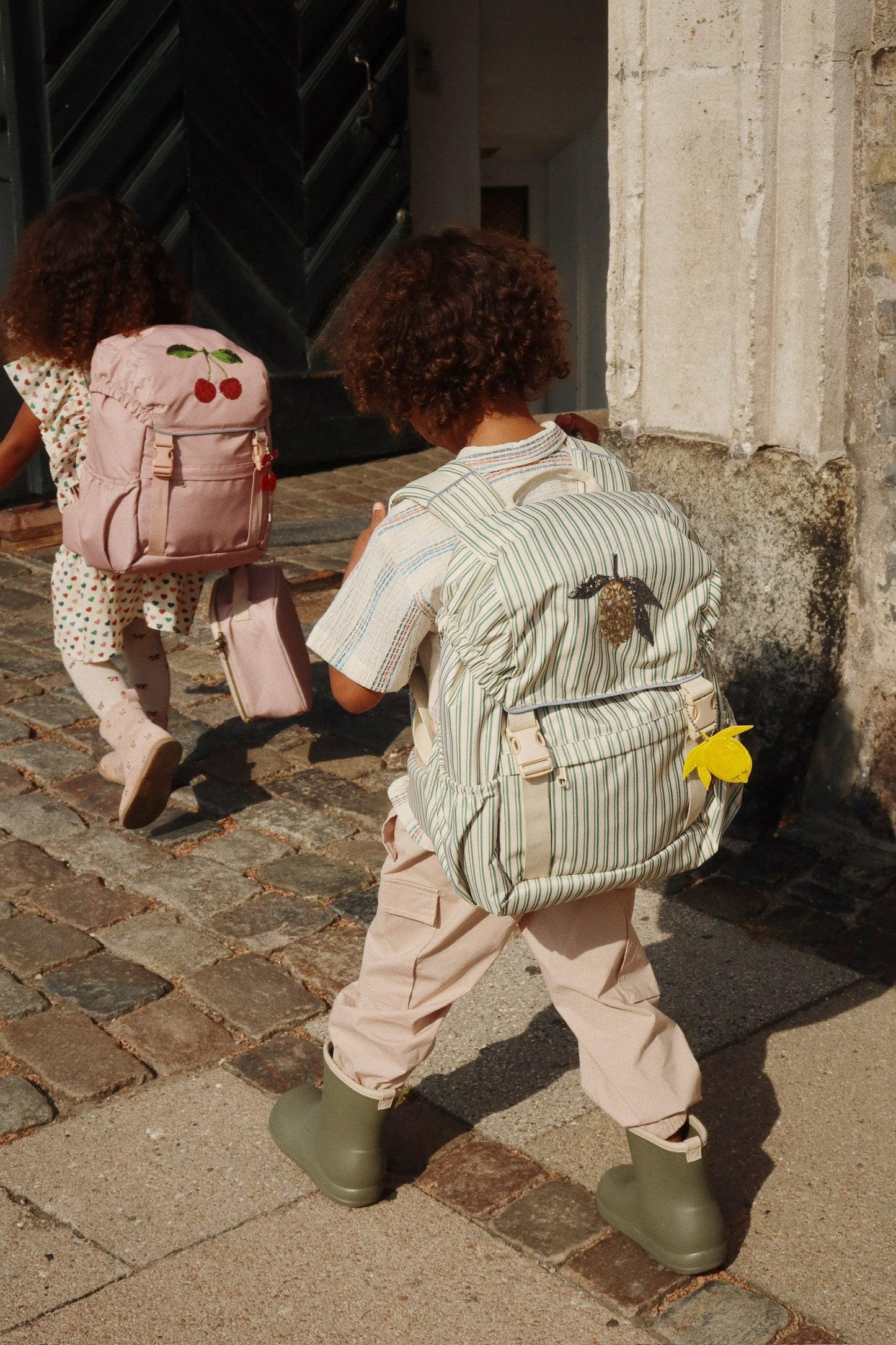 CLOVER SCHOOLBAG - Lemon